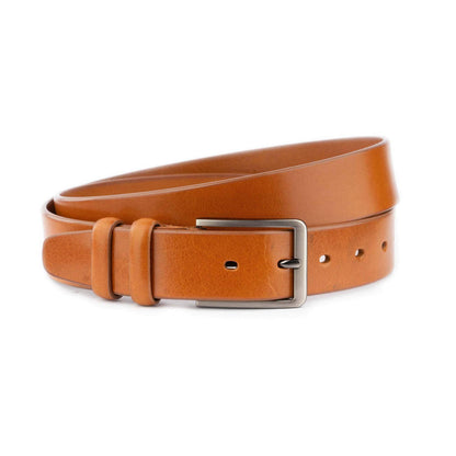 ELVAR Tan Full-Grain Leather Belt