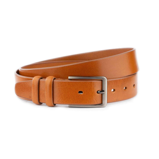 ELVAR Tan Full-Grain Leather Belt