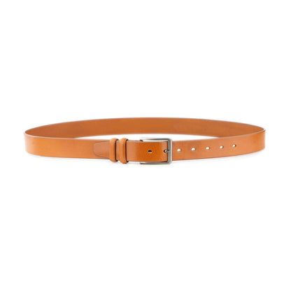 ELVAR Tan Full-Grain Leather Belt